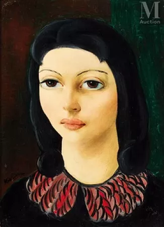 Portrait d’une femme brune