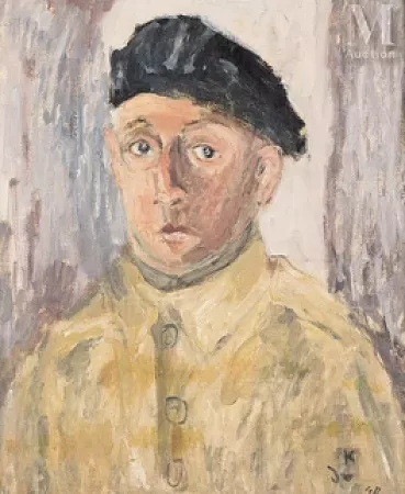 Homme au béret