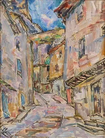 Ruelle dans un village