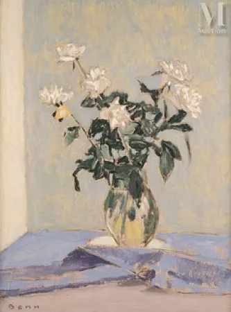 Bouquet de roses blanches
