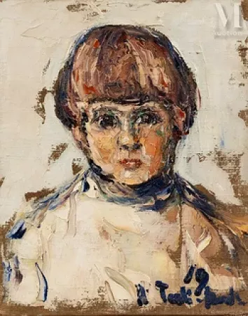Portrait de Alain de la Horbe enfant