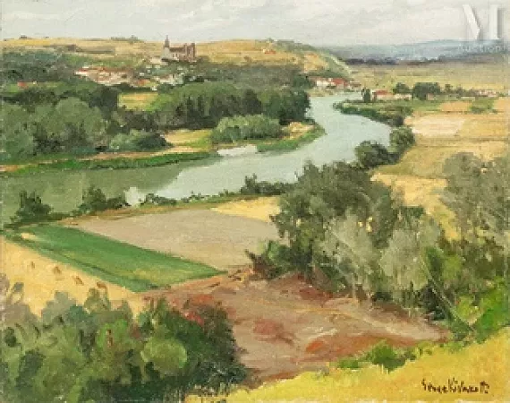 Vue de Saint-Leu-d’Enstèrent
