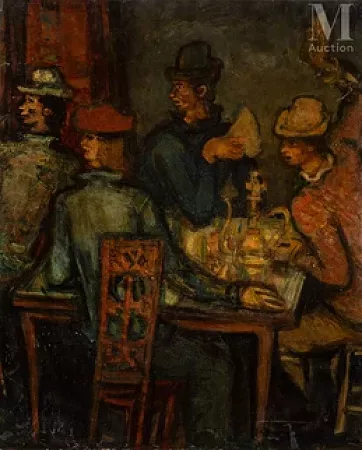 La partie de cartes