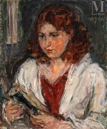Portrait de Claire, fille de l'artiste