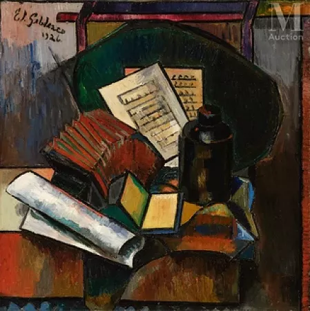 Nature morte cubiste