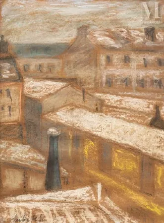Toits enneigés