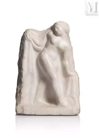 Baigneuse au drapé