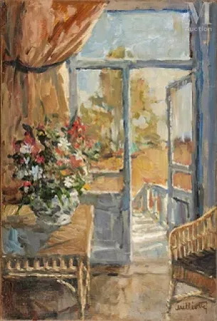 Bouquet dans un intérieur
