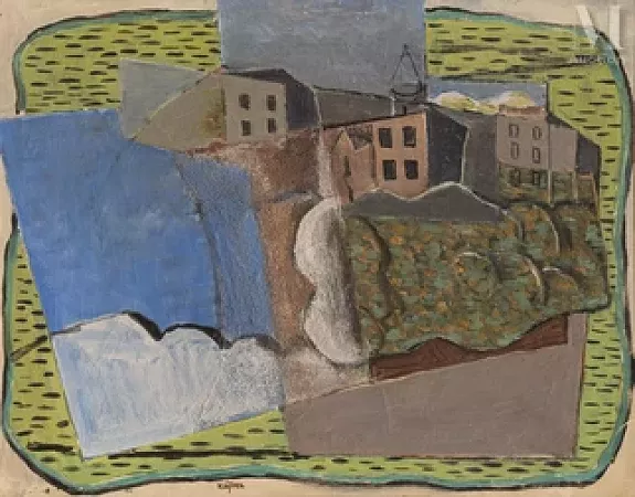 Paysage cubiste
