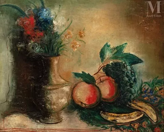 Composition aux pommes et aux bananes