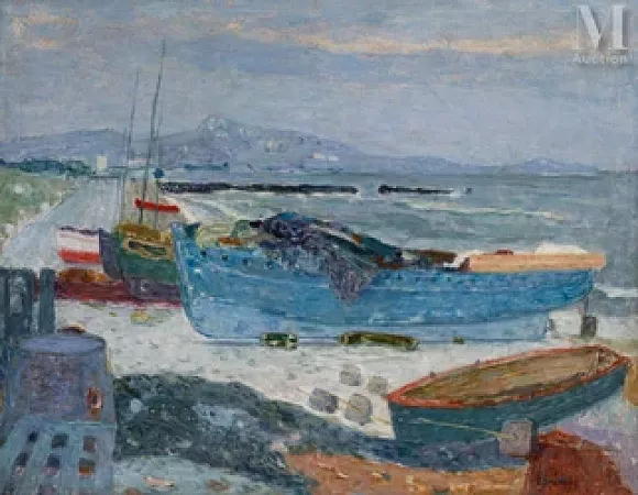 Les barques bleues