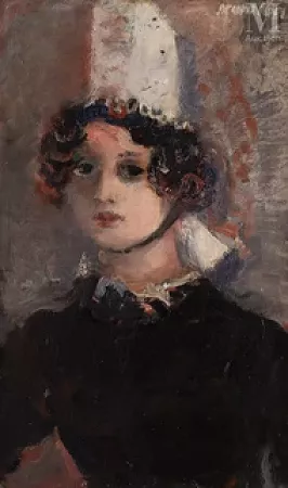 Bretonne à la coiffe, circa 1930