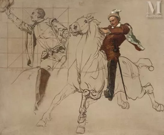 Etude de cavaliers