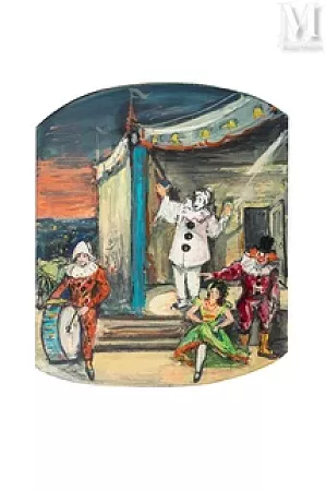 Projet de décor pour Carmen