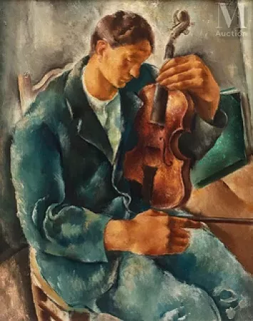 Homme au violon