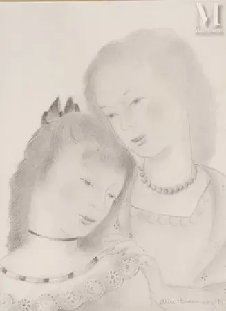 Femmes aux colliers