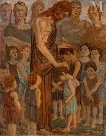 Christ aux enfants