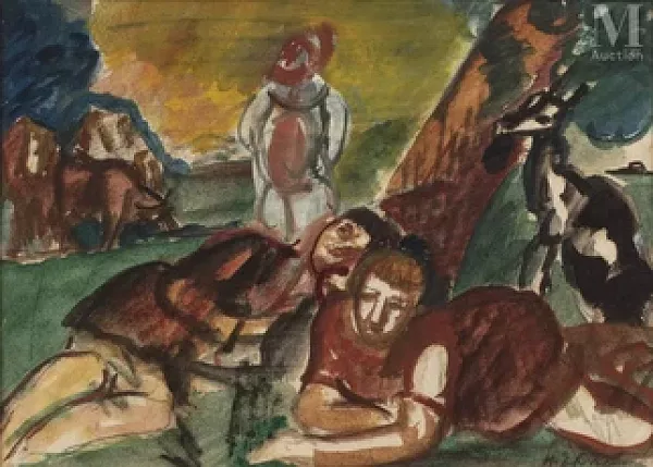 Scène de campagne