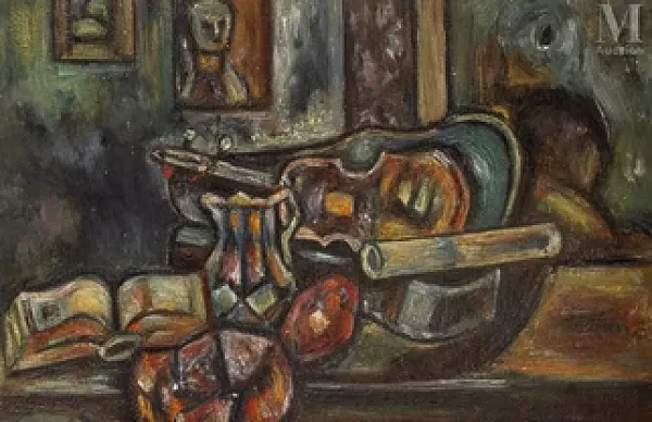 Nature morte au violon