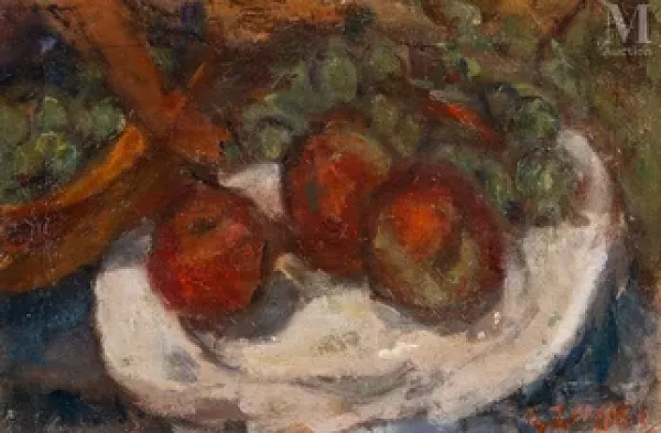 Nature morte aux pommes