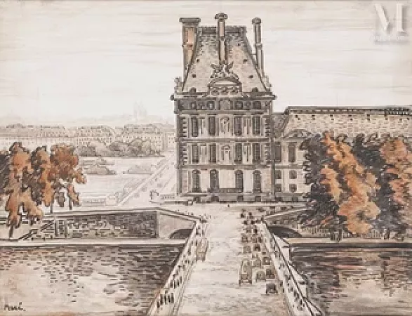 Vue du Pont Royal