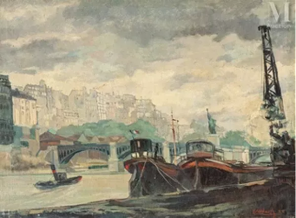 Le pont des arts à Paris