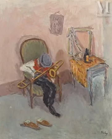 Dans l'atelier du peintre