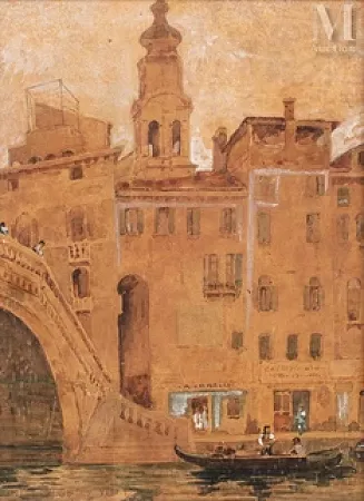 Le pont du Rialto, Venise