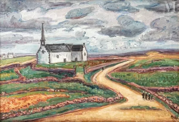 Sentier près de la chapelle de Portivy