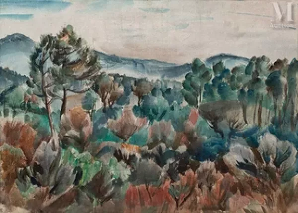 Paysage dans la Drôme