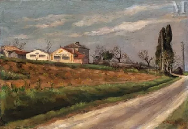 Route de campagne, Lot-et-Garonne