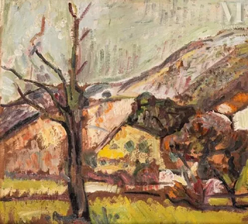 Les collines à Céret