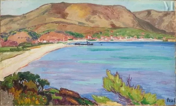 La plage Saint Clair à Bormes les Mimosas