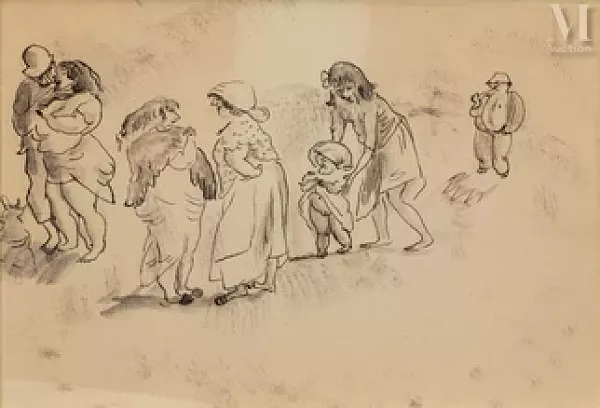 Scène de rue, Paris