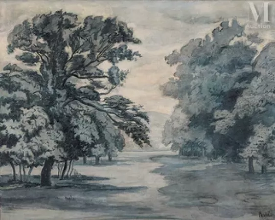 Le parc de la préfecture du Mans