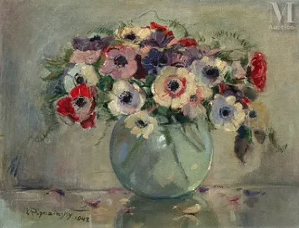 Bouquet de fleurs dans un vase