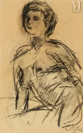 Buste de femme / Femme de dos