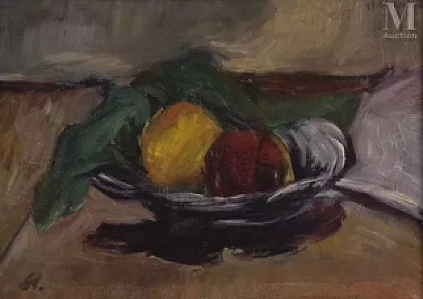 Composition à la corbeille de fruits