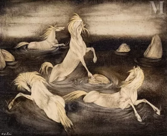 Baignade des chevaux