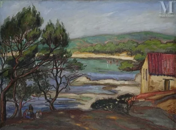 La plage du Lavandou