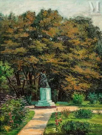 Sculpture au jardin du Luxembourg