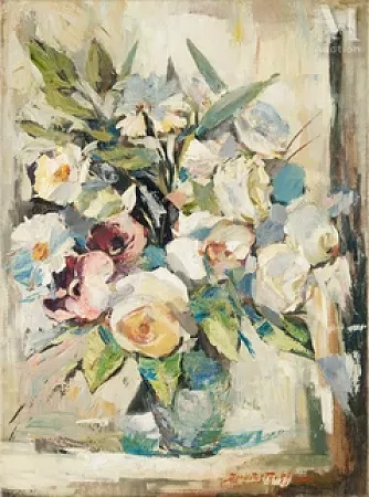 Fleurs, tonalités blanches