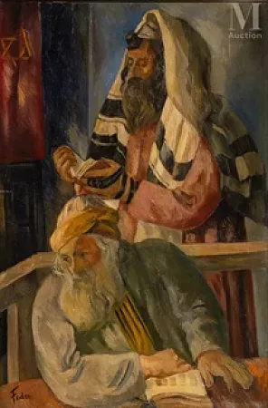 Prière à la synagogue