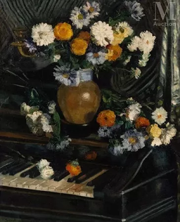 Bouquet au piano