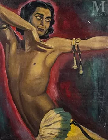 Le danseur Uday Shankar