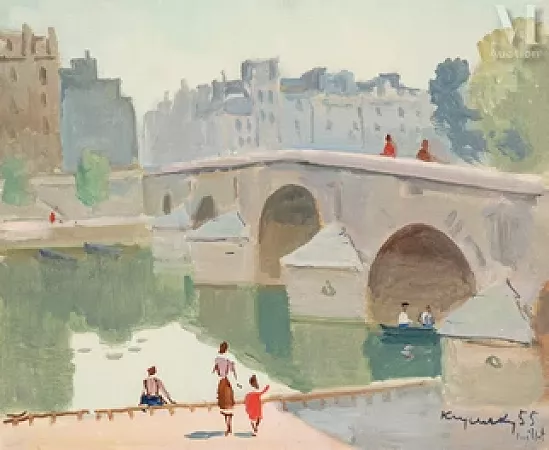 Le pont neuf, Paris