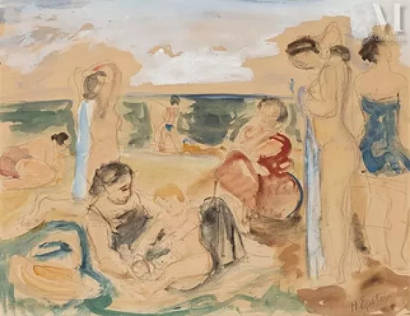 Le bain de mer