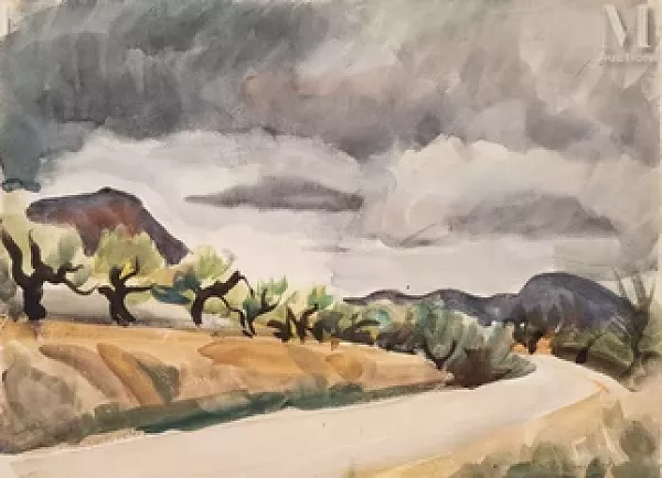 La route en Provence