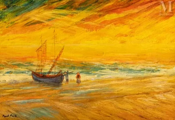 Retour de pêche, effets de lumière