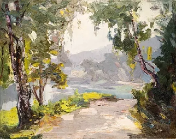 Paysage à la rivière